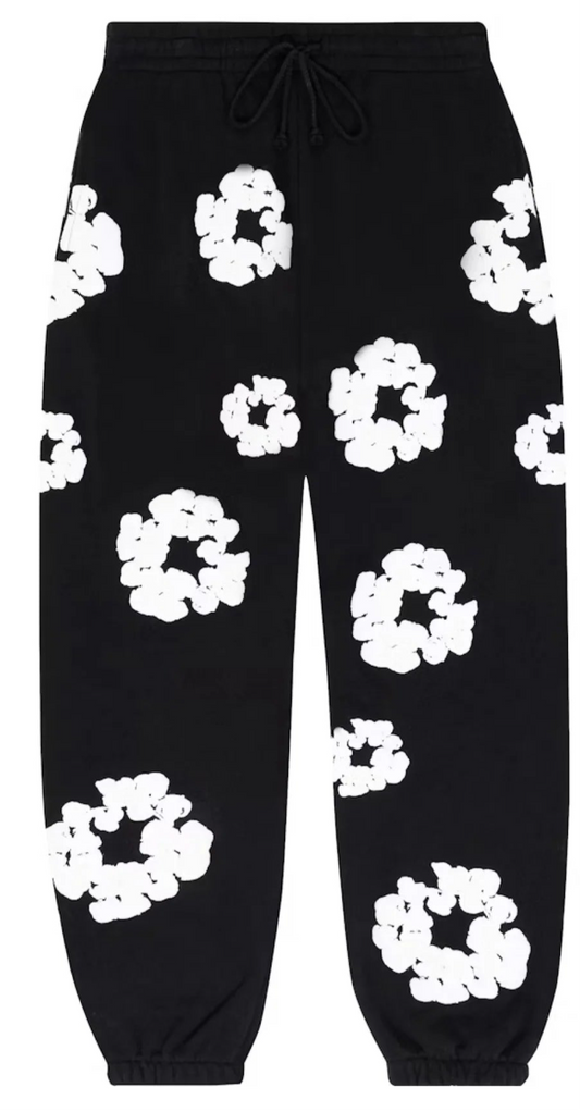 Denim Tears Sweatpants Black White