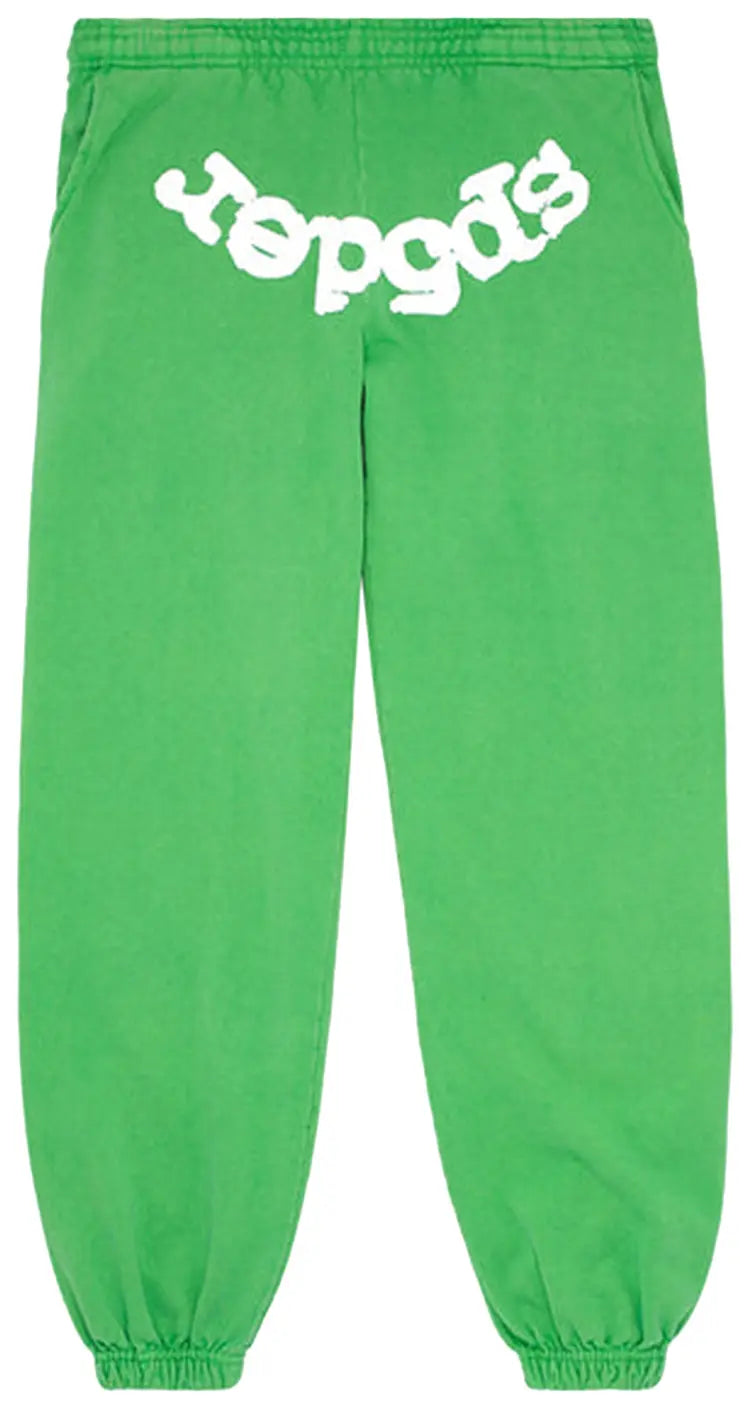 Sp5der Sweatpants Green