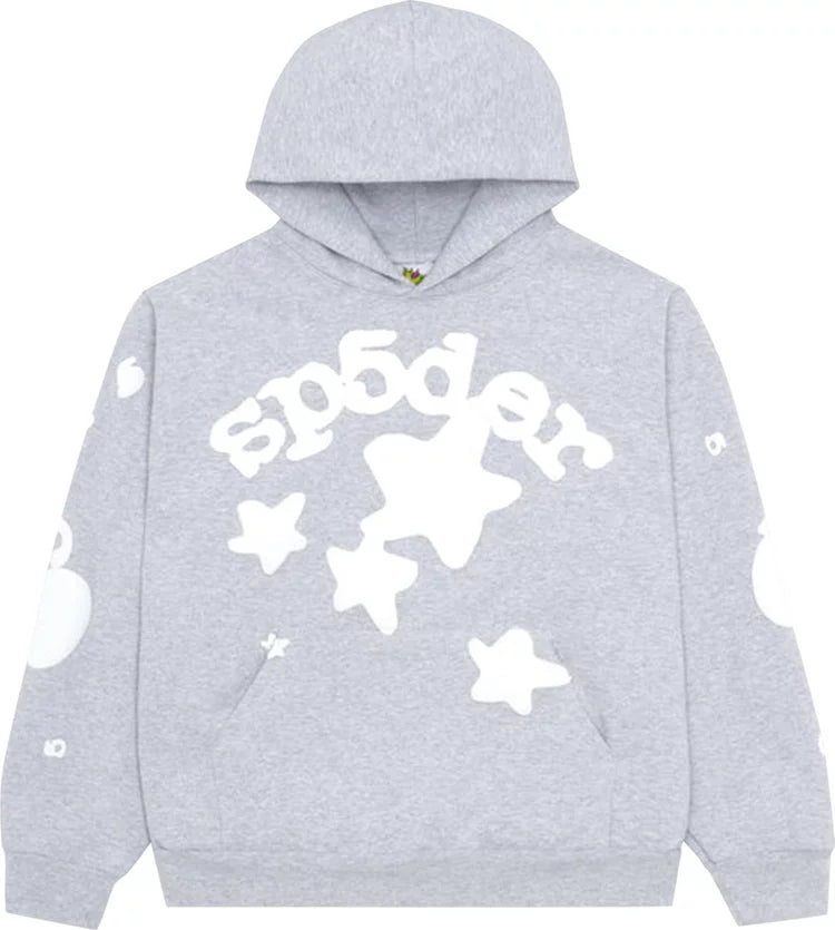 Sp5der Hoodie Beluga Gray