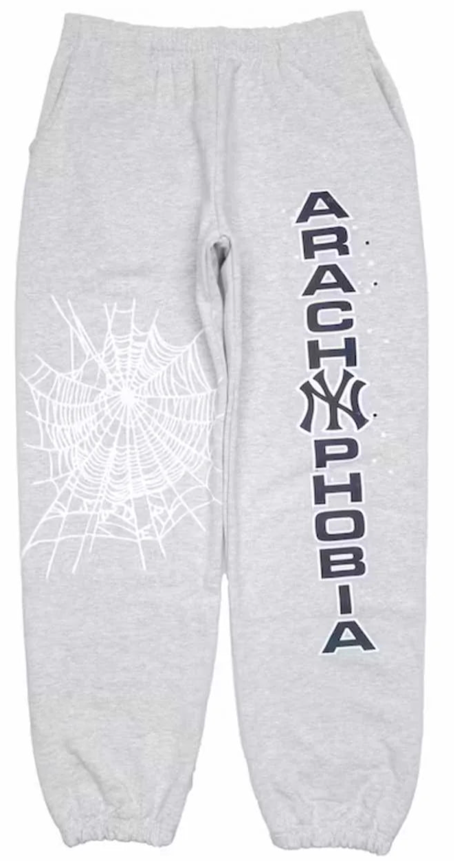 Sp5der Sweatpants Arachnophobia Grey