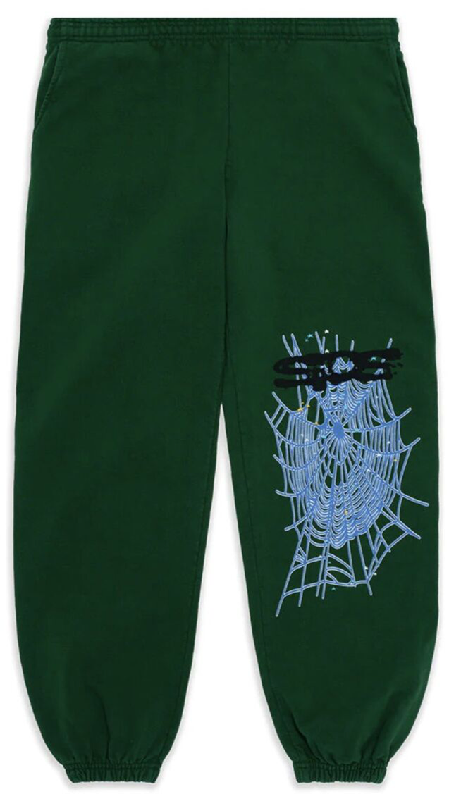 Sp5der Sweatpants Pine Green