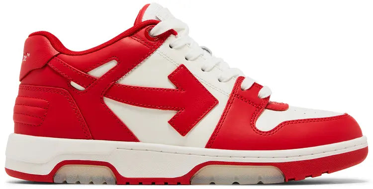 Offwhite Out Of Office Sneaker Red