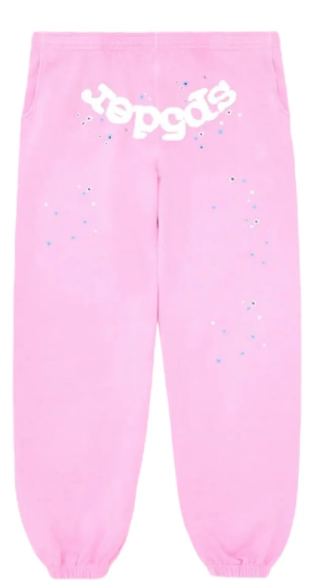 Sp5der Sweatpants Pink