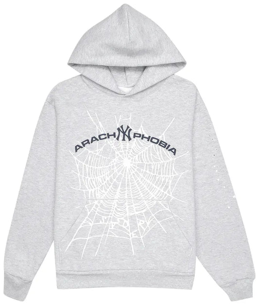 Sp5der Hoodie Arachnophobia Grey