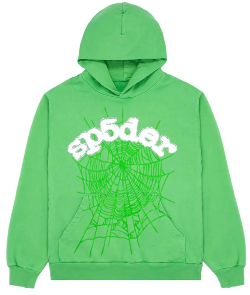 Sp5der Hoodie Green