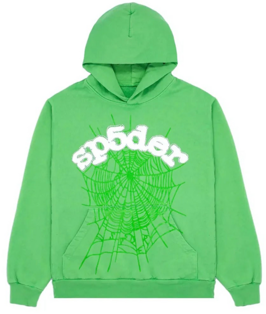 Sp5der Hoodie Green