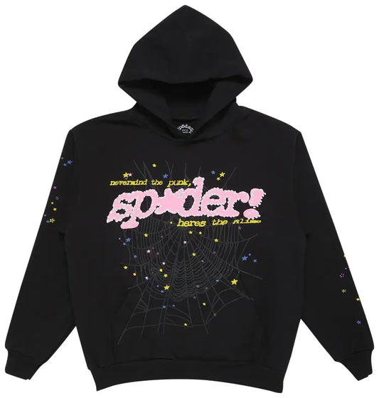 Sp5der Hoodie Black