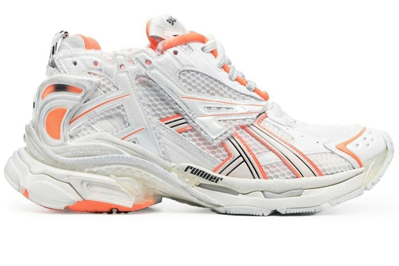 Balenciaga Runner Orange White