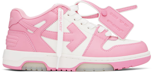 Offwhite Out Of Office Sneaker Pink