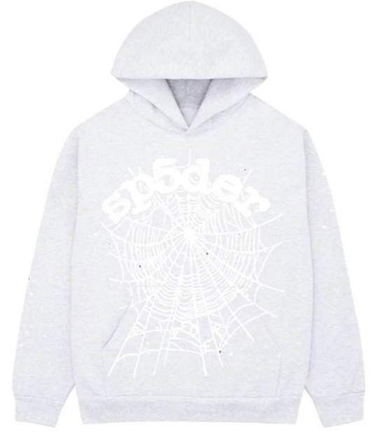 Sp5der Hoodie Grey